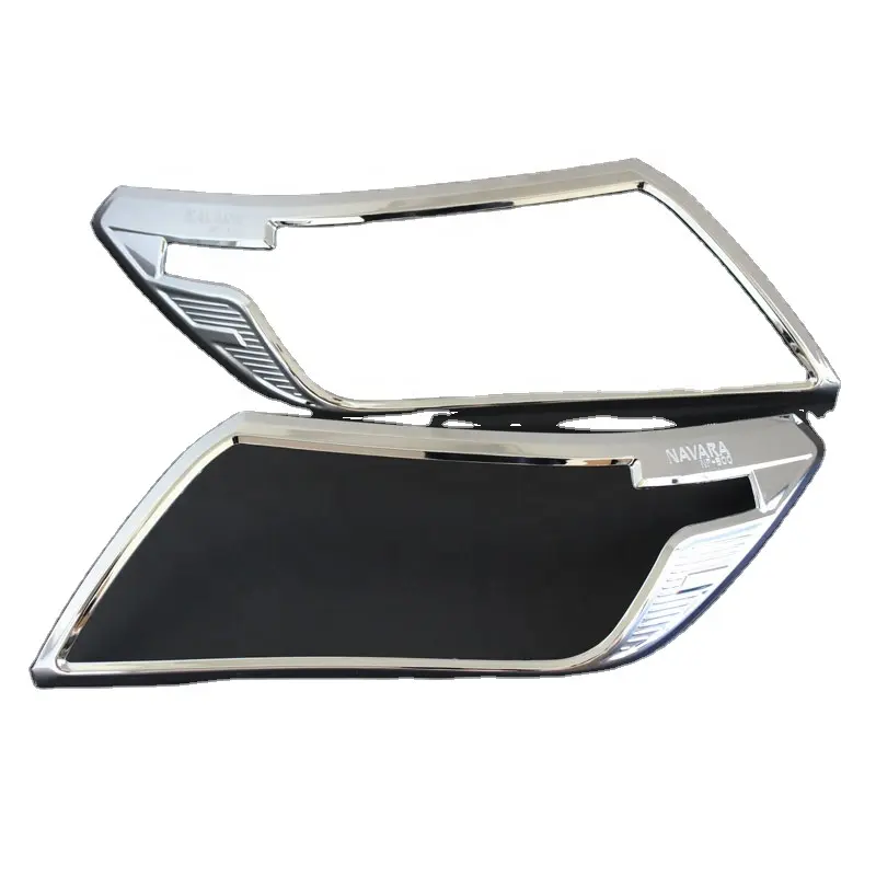 Frontier Pickup Accessories ABS Chrome Head Light Cover For Navra NP300 2016 D23 7 Days Delivery In Guangzhou