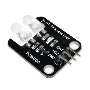 Diymore PCB0100 2-Channel Infrared Transmitter Module <strong>IR</strong> Transmitter for <strong>Arduino</strong> Electronic Building Blocks Optical <strong>Sensors</strong> - Product Image 1