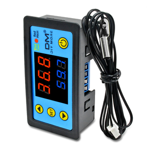 Controlador de temperatura del termostato Digital Dual, interruptor DC 12V, Sensor NTC10K, W3231 - Product Image 6