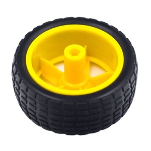 2017 Robot Smart Car Vehicle Robot neumático rueda neumático con DC 3V-6V Gear Motor para Arduinos - Product Image 2