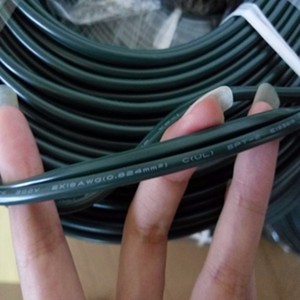 Copper Non-sheathed Twin Core SPT Cable, Flexible Parallel Cable, <strong>18</strong> <strong>AWG</strong> Lamp Wire Red Line Cable - Product Image 6