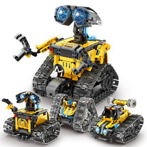 IM.Master 8053 APP Programmierung WALL-E Roboter 4 in 1 Auge kann Puzzle Modell Geschenk Bausteine Sets leuchten - Product Image 1