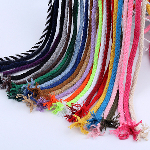 High Quality Wholesale Round Cotton Polyester Cord <strong>String</strong> Waistband Drawing <strong>String</strong> for Garment - Product Image 4