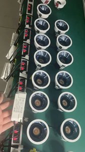 带脉宽调制可调光RGBW照明的发光二极管筒灯15-24-36度聚光灯7W/9W/12W/15W CCT DC24V/36V/48v兼容脉宽调制驱动器 - Product Image 4