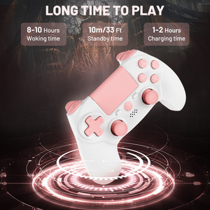 2025最新ピンクゲームパッドワイヤレスジョイスティックゲームコントローラーPS3用マンドスジョイスティック & ゲームコントローラー用