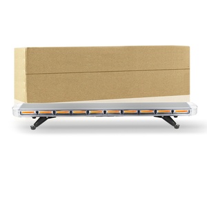 22 COB <strong>36W</strong> Flashing Lamp 12-<strong>24V</strong> Warning Full Size Light Bar for Emergency Vehicles Flashing <strong>Led</strong> Strobe Light Bar - Product Image 1