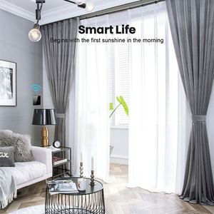 スマート<span class=keywords><strong>Wifi</strong></span>カーテンスイッチEUUS標準タッチパネルカーテン電気ローラーシャッタースイッチTuya Smart LifeAPPリモコン - Product Image 3