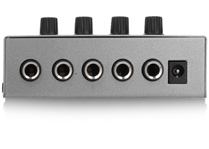 Mini amplificador de auriculares HA400 de 4 canales, amplificador de Audio estéreo ultracompacto con adaptador de corriente de 10MHz, amplificador de auriculares para música - Product Image 6