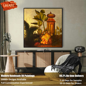 Paul Cezanne phong cách thủ công vẫn còn sống sơn dầu tác phẩm nghệ thuật uniart cổ điển vẽ tay trái cây Cây Tranh sơn dầu - Product Image 2