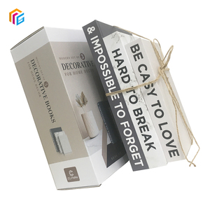 Tùy Chỉnh Sang Trọng Trang Trí Sách Hiện Đại Giả Bìa Cứng Bìa Cứng In Các Tông Cho Nhà Bàn Cà Phê Kệ Sách Văn Phòng Trang Trí Nội Thất - Product Image 3