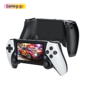 S M25 elde kullanılır oyun konsolu 4.3 ''IPS ekran EmuELEC sistemi RK3566 çift Joystick Ps1 <span class=keywords><strong>PSP</strong></span> için Retro Video oyunu oyuncu destekler - Product Image 4