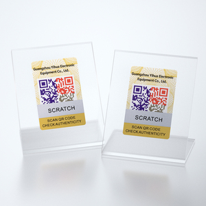 Etiqueta DE SEGURIDAD DE CÓDIGO QR personalizada, Fabricante de pegatinas holográficas - Product Image 2