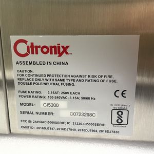Citronix ci5300 автоматический непрерывный струйный принтер высокая скорость с датой истечения срока годности кодер для ПЭТ бутылки ПВХ стекло