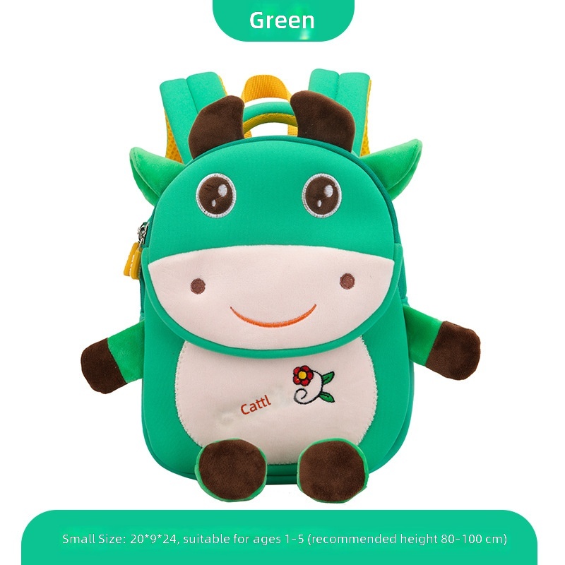 Classe junior de maternelle Green Little Bull-Size Small-K