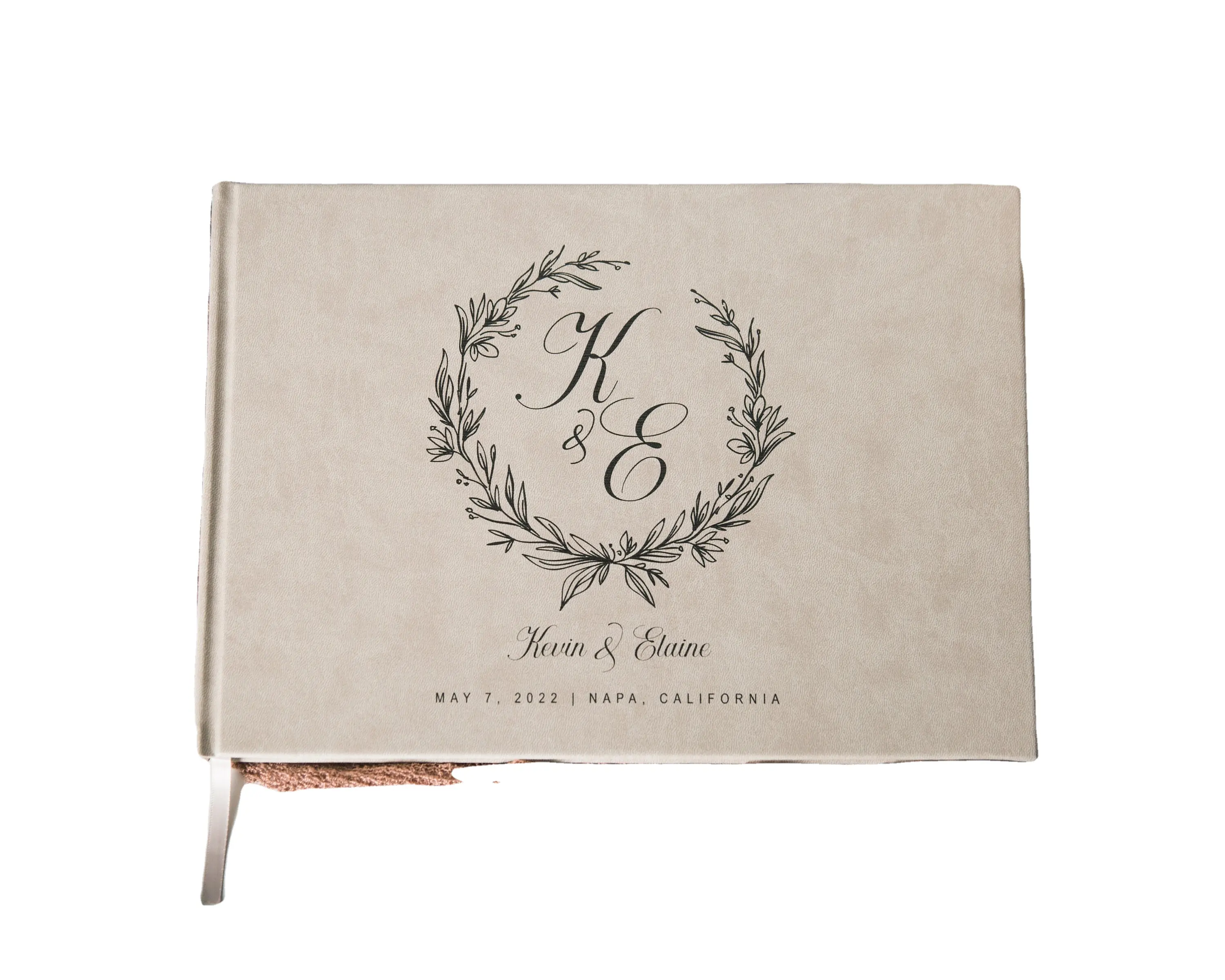 Cuaderno personalizado para invitados de boda, libro de invitados único para bodas personalizadas