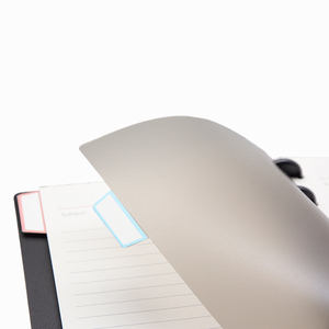 Benutzer definierter Disc-gebundener Loseblatt-Notebook-Teiler Index für Planer aus transparenten und farbenfrohen Tabs - Product Image 6