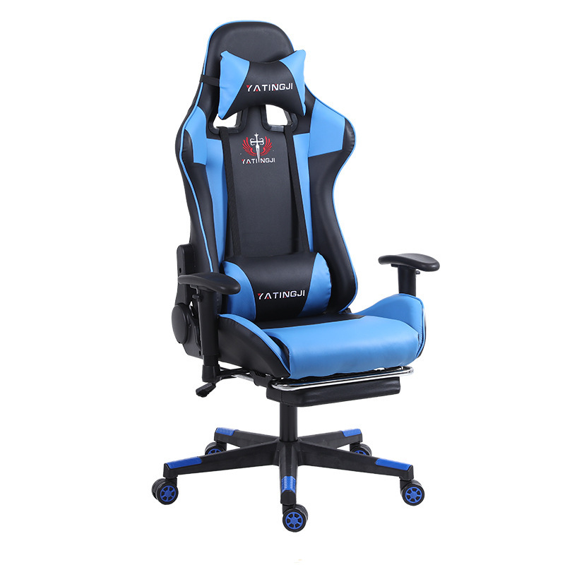 Deluxe version - Blue and black footrest