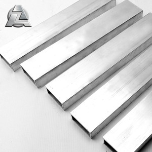 6000 serisi standart boyutları grafik ekstrüde 1x2 2x4 4x6 in kalın duvar alüminyum alaşımlı dikdörtgen boru tüpü - Product Image 4