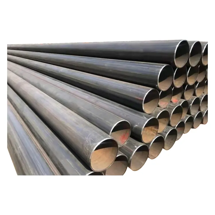 Lista de preços para tamanhos diferentes de tubos de aço de ferro preto classe a erw soldados tubos de aço