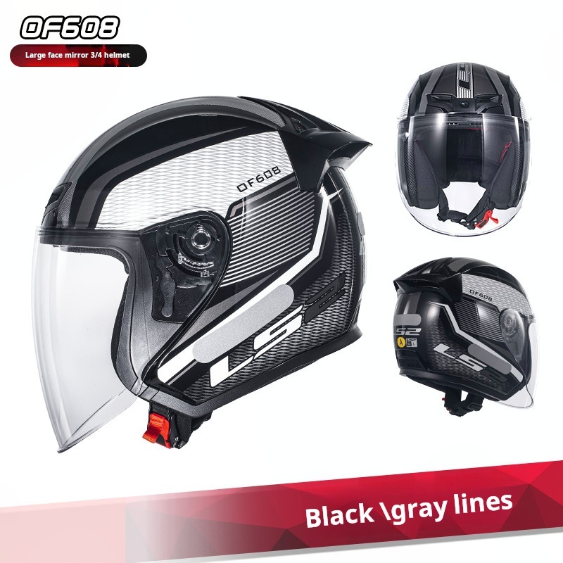 Rayas negras/grises