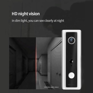 HD 1080p ön kapı zili L1 kamera yüz tanıma İnsan hareket izleme ses algılama fonksiyonları casus güvenlik kamerası - Product Image 5