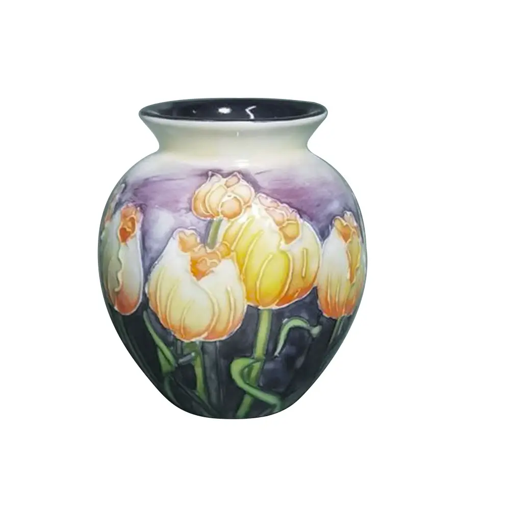 Vaso De Jardim Étnico Porcelana Colorida Pintada À Mão Vaso De Flor Decoração Para Pequeno Vaso De Cerâmica