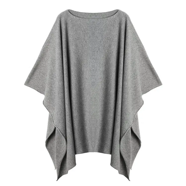 Pull tricoté en cachemire pur pour femme, offre spéciale, pull doux, châle, poncho, hiver