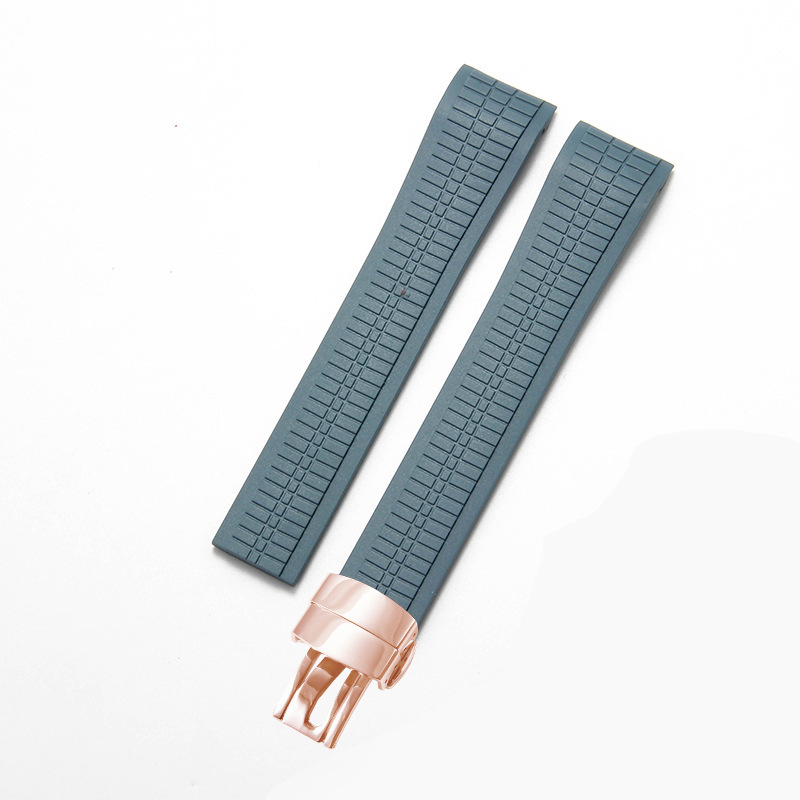 Boucle gris-rose-Z18