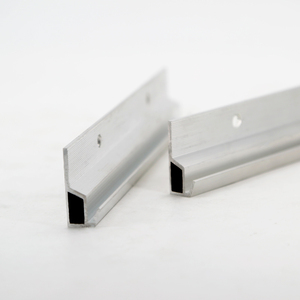 GAJ rivestimento H-Shield facciata sistemi di fissaggio accessori binario di avviamento in alluminio per facciate continue - Product Image 4