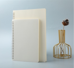Wholesale Spiral Binding Matte PP Cover Journal <strong>Note</strong> Book Grid <strong>Notebook</strong> <strong>With</strong> Custom Print - Product Image 5