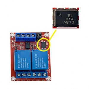 2-Kanal-Relaismodul mit Optokoppler-Isolation unterstützung Hoher und niedriger Trigger sensor - Product Image 5