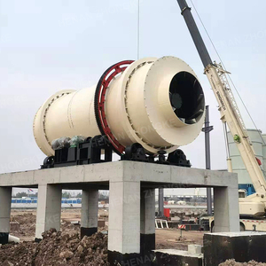 Điện đất sét quay lò sấy-Tùy chỉnh thiết kế máy sấy quay cho trái cây cọ/rơm khô - Product Image 5