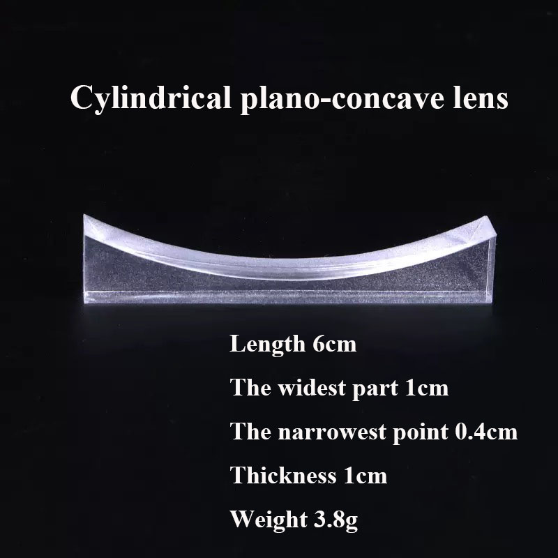 Lente cilíndrica plano-cóncava