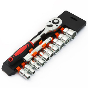 R 12-teiliges Autoreparatur-Werkzeugset 1/2 Schnellsteckschlüssel-Batterie tester Multifunktions-Hardware-Diagnose werkzeuge für die Auto montage - Product Image 1