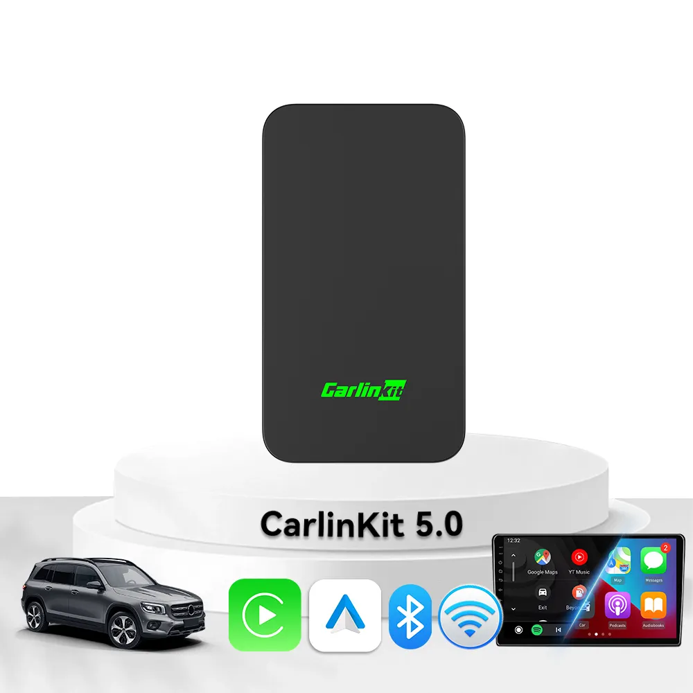 OEM carlinkit 5.0 ai box carplay car radio android wireless adapter carplay portatil dongle portable car play multimedia boxes