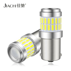 JiaChiハイパワーエラーフリーアンチハイパーフラッシュ11573157 7443 LedスイッチックターンシグナルT25P27/7Wデイタイムランニングライトランプ12v - Product Image 3