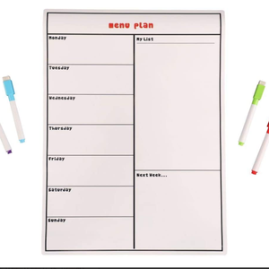 Magnetic Dry Erase Board 20x13' Fridge Whiteboard Sheet Easy Write Clean Flexible Refrigerator Magnet <strong>Notepad</strong> Whiteboard - Product Image 2