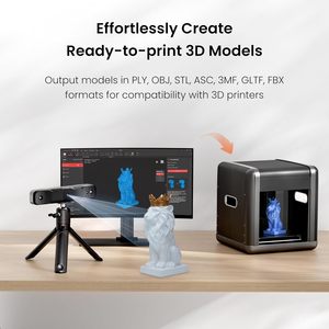 Escáner 3D Revopoint Range 2, impresora 3D, modelo de mano a todo color, escáner para cuerpo y cara, objetos grandes compatibles - Product Image 2