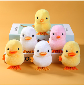ขายส่งตกแต่งอีสเตอร์เด็กของขวัญเล็กๆไก่จิงโจ้ตุ๊กตาสัตว์ตุ๊กตากระต่ายกระต่ายของเล่นนาฬิกา - Product Image 2
