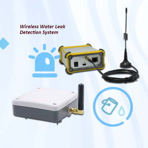 Smart Home <span class=keywords><strong>WiFi</strong></span> Sensor De Vazamento De Água Alarme Detector De Vazamento De Água Sem Fio Até 200m Longo Cabo Sensor De Vazamento De Água com 3 pinos