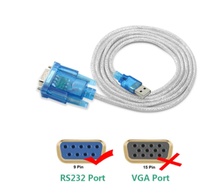 Win10/8/7/xp用のUSB-RS232COMポートシリアル9ピンDB9アダプターケーブルコンバーターのより良い売れ筋 - Product Image 2