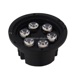 ภูมิทัศน์ไฟใต้ดินแบบฝังฝังใต้พื้นกลางแจ้งแบบฝังฝังลึก512 DMX RGB 6W แรงดันต่ำสำหรับต้นไม้ - Product Image 5