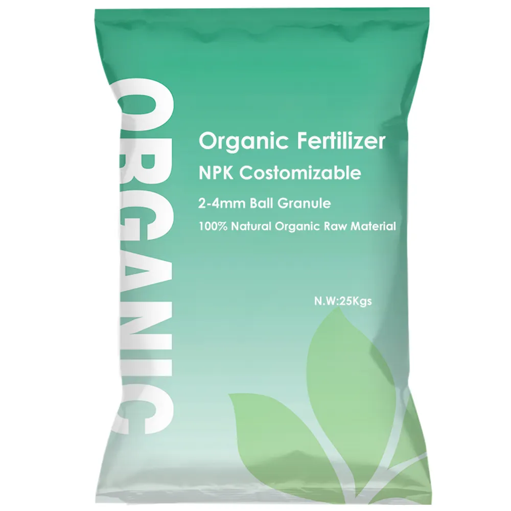 Composto fertilizzante organico granulare azoto fosfato potassio personalizzabile Npk allevamento campo di crescita palla pianta promotore