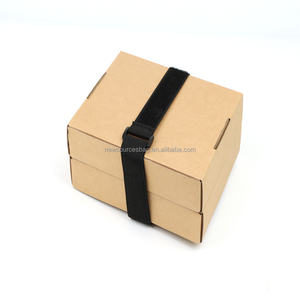 Correas de cincha de gancho y bucle con hebilla impresa con logotipo personalizado reutilizable - Product Image 1