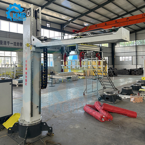 Adjustable Speed Column Palletizer for 50kg 100kg Bag Automatic <strong>Loading</strong> PLC Controlled Palletizer Equipment - Product Image 1