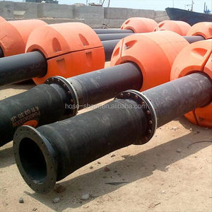 Marine Muddy Water <strong>Dredging</strong> Projects Sand Winning Applications HDPE on Board <strong>Dredging</strong> <strong>Pipelines</strong> Rubber Hose with Floaters - Product Image 2
