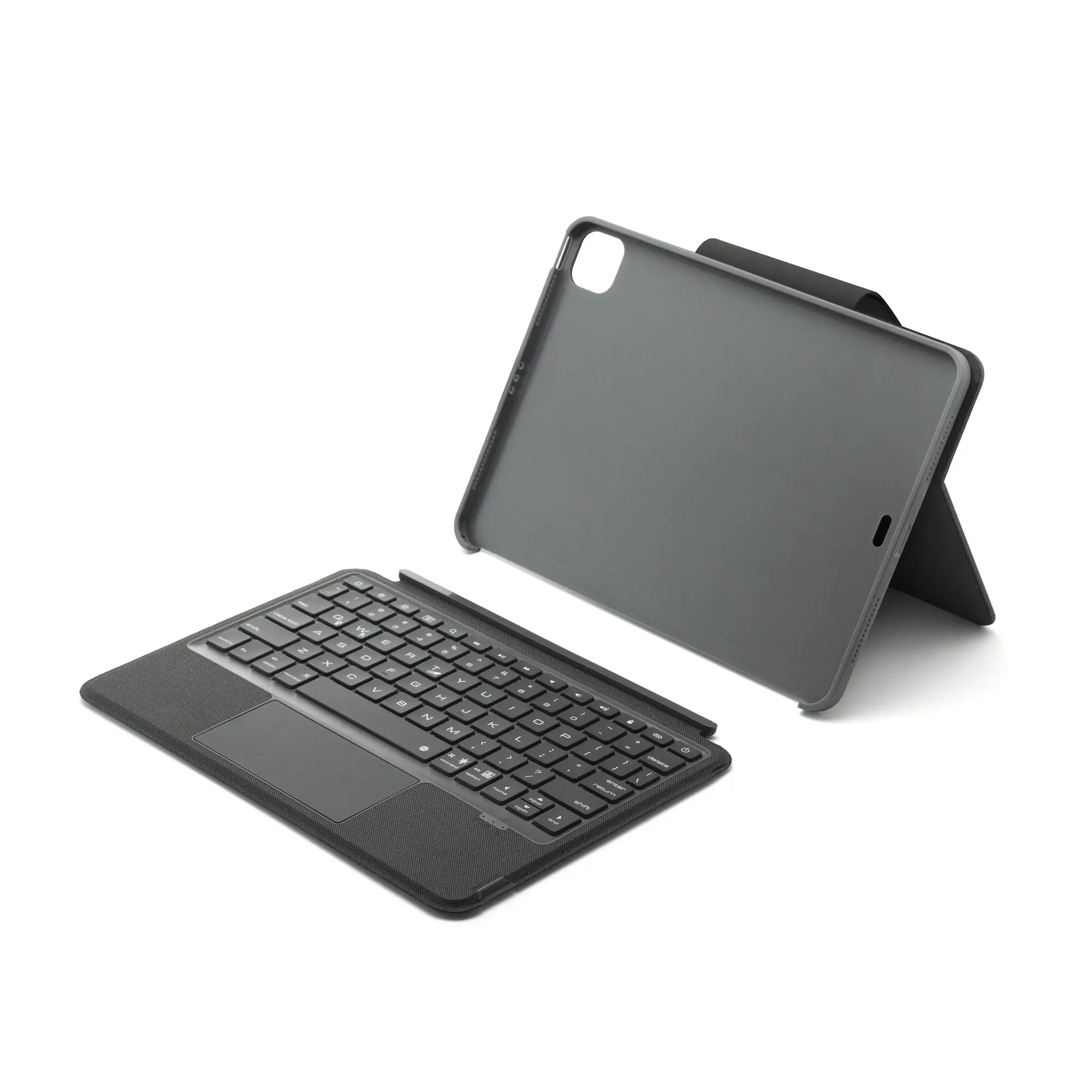 Colorful Backlight Split Type Mini Wireless Keyboard with Touchpad for Apple iPad air 4 10.9 for iPad pro 11