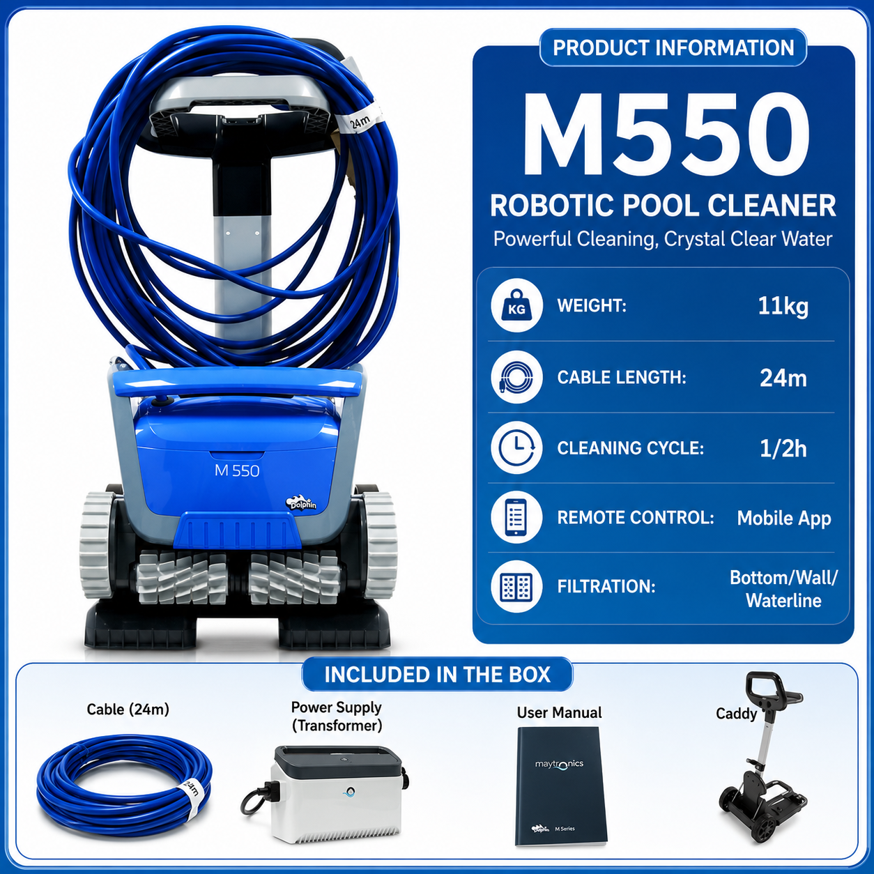 M550 Nueva versión mejorada