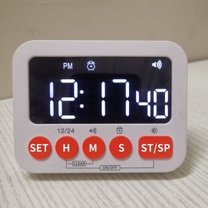 目覚まし時計付きの新しいスタイルのLEDサイクルタイマー