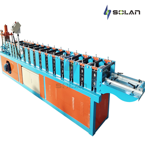 Tự động màn trập tấm cửa cuộn hình thành máy thép giá tốt cho Ấn Độ cửa làm gạch máy móc lõi động cơ PLC bơm - Product Image 4